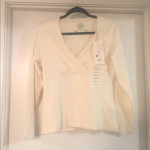 Chaus organic cotton long sleeve blouse Pact